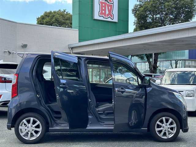 スズキ ワゴンＲ FX－LTD 熊本県 2013(平25)年 7.7万km ルナグレーパールメタリック プッシュスタート/社外ナビ/（CD・DVD・フルセグTV・BTオーディオ・SD）/ETC/純正14インチAW/ウィンカーミラー/純正フロアマット/純正ドアバイザー/新車保証書/取扱説明書