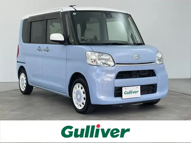 ダイハツ タント X ホワイトアクセント SA Ⅱ 大分県 2016(平28)年 5.7万km ホワイト/シルキーブルーパール 2トーン 社外ナビ/【フルセグTV/Bluetooth/CD/DVD】/バックカメラ/片側パワースライドドア/オートライト/アイドリングストップ/前後ドライブレコーダー/電動格納ミラー/純正フロアマット/ステアリングスイッチ/ドアバイザー/プッシュスタート/スマートキー/スペアキー/ETC