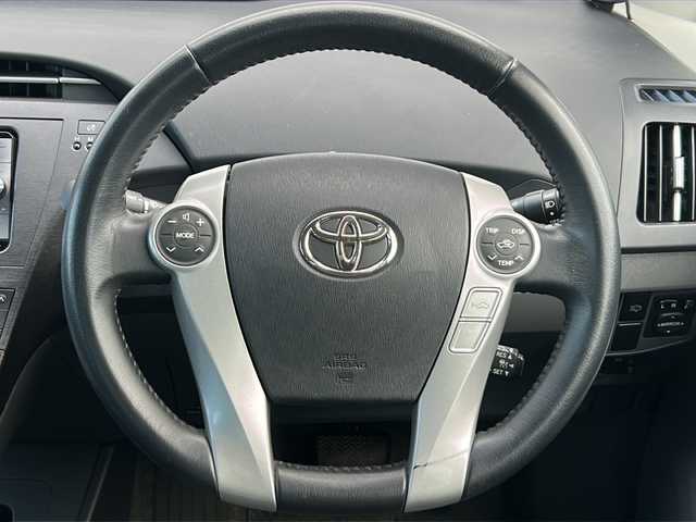 トヨタ プリウス G ツーリングセレクション 茨城県 2010(平22)年 7.9万km アイスバーグシルバーマイカメタリック コーナーセンサー/バックカメラ/クルーズコントロール/社外ナビ　BT/CD/DVD/フルセグ/純正フロアマット/アルミホイール/ビルトインETC/純正フロアマット