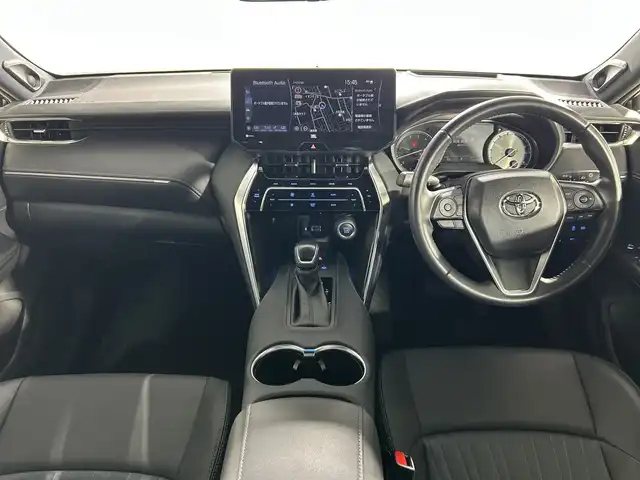 トヨタ ハリアー Z 神奈川県 2021(令3)年 1.8万km ホワイトパールクリスタルシャイン 純正12.3インチディスプレイオーディオ/BT&USB&フルセグTV/バックカメラ/調光パノラマルーフ/JBLサウンド/Toyota Safety Sense/プリクラッシュセーフティ/レーントレーシングアシスト/レーダークルーズコントロール/アダプティブハイビームシステム/ロードサインアシスト/クリアランスソナー/ブラインドスポットモニター/リアクロストラフィックアラート/オートマチックハイビーム/デジタルインナーミラー/ドライブレコーダー前後/ビルトインETC2.0/ハーフレザーシート/パワーシート運転席/パワーバックドア/電動パーキングブレーキ/ブレーキオートホールド/純正19インチAW/LEDヘッドライト/LEDフォグライト