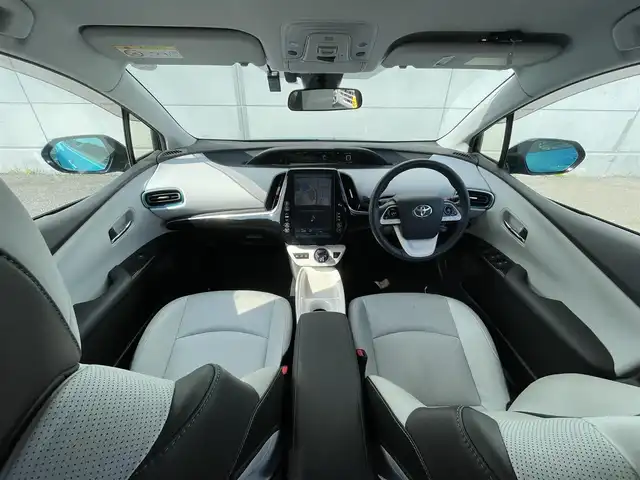 トヨタ プリウス ＰＨＶ A レザーパッケージ 千葉県 2017(平29)年 4.3万km スピリテッドアクアメタリック 純正ナビ/フルセグＴＶ/バックカメラ/クルーズコントロール/ビルトインＥＴＣ/ステアリングヒーター/前席シートヒーター/衝突被害軽減ブレーキ/レーンキープアシスト/オートハイビーム/オートライト/プッシュスタート/スマートキー