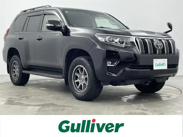 トヨタ ランドクルーザー プラド TX Lパッケージ 大分県 2020(令2)年 8.7万km アティチュードブラックマイカ ALPINE製9インチナビ/バックカメラ/サンルーフ/ドライブレコーダー/ビルトインETC/フルセグTV/前席パワーシート/前席シートヒーター・エアシート/レザーシート/トヨタセーフティセンス/衝突軽減ブレーキ/車線逸脱防止システム/レーダークルーズコントロール/LEDヘッドライト/HDMI/オートハイビーム