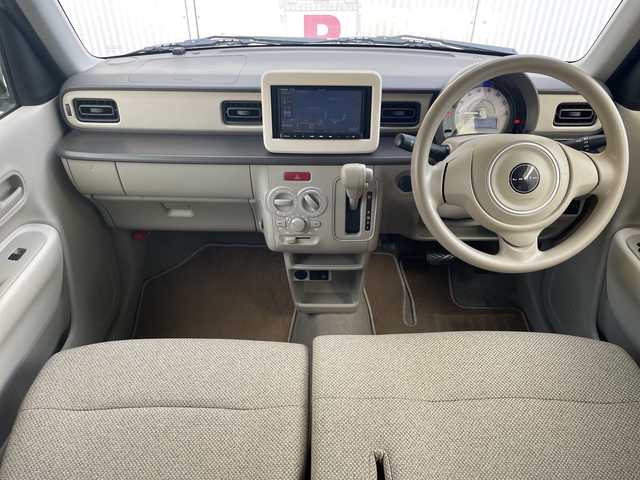 スズキ ラパン L 茨城県 2020(令2)年 4.2万km フォーンベージュM 純正7インチナビ/Bluetooth接続/ワンセグTV/バックモニター/後方コーナーセンサー/衝突軽減ブレーキ/車線逸脱防止装置/横滑り防止装置/アイドリングストップ/運転席シートヒーター/ドライブレコーダー/保証書/取扱説明書/スペアキー