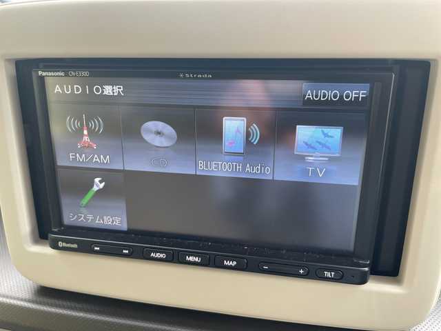 スズキ ラパン L 茨城県 2020(令2)年 4.2万km フォーンベージュM 純正7インチナビ/Bluetooth接続/ワンセグTV/バックモニター/後方コーナーセンサー/衝突軽減ブレーキ/車線逸脱防止装置/横滑り防止装置/アイドリングストップ/運転席シートヒーター/ドライブレコーダー/保証書/取扱説明書/スペアキー