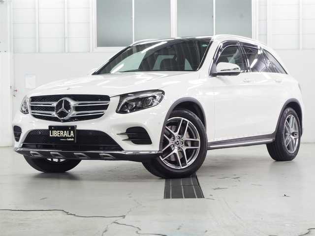 メルセデス・ベンツ ＧＬＣ２２０ d 4マチックスポーツ 本革 兵庫県 2017(平29)年 4.5万km ポーラホワイト 黒革/パノラマSR/純ナビTV/ヘッドアップD/オートテールゲート/シートヒーター　/アンビエントライト　/純19インチアルミ/フルセグTV　/ETC　/電動シート　/360度カメラ　/レーンキープアシスト　/ブラインドスポットモニター　/クルコン