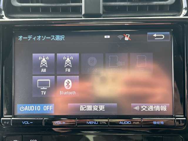 トヨタ プリウス A 福岡県 2017(平29)年 6.4万km ダークブルーマイカM ・純正９インチナビ　/（ＡＭ　ＦＭ　ＢＴ　ＣＤ　ＤＶＤ）　/・フルセグＴＶ　/・サンルーフ　/・ETC/・フロントカメラ　/・ドラレコ　/・前後コーナーセンサー　/・レーンキープアシスト　/・クルコン　/・先行車発進告知機能　/・パーキングアシスト/・横滑り防止/・衝突軽減システム/・オートライト/・オートハイビーム/・電格ミラー