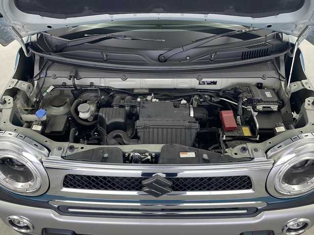 スズキ ハスラー Jスタイル 栃木県 2021(令3)年 1.5万km デニムブルー ガンメタリック 2トーン プッシュスタート/ビルトインETC/スマートキー【スペア1本】/LEDライト/オートライト/フォグランプ/シートヒーター【D+N席】/ドアバイザー/ルーフレール/アイドリングストップ/クリアランスソナー/後部コーナーセンサー/横滑り防止装置/レーンキープアシスト/デュアルカメラブレーキサポート/W＋サイドエアバック/カーテンエアバック/純正フロアマット