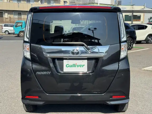 トヨタ ルーミー カスタムG 千葉県 2021(令3)年 3.7万km ブラックマイカメタリック 9インチ純正ディスプレイオーディオ/・ラジオ/・フルセグTV/・Bluetooth/・USB/・Apple Car Play/・Android Auto/主要装備/・クルーズコントロール/・コーナーセンサー/・両側パワースライドドア/・スマートアシスト/・ＬＥＤヘッドライト/・横滑り防止装置/・アイドリングストップ/・オートライト/・オートハイビーム/・純正アルミホイール