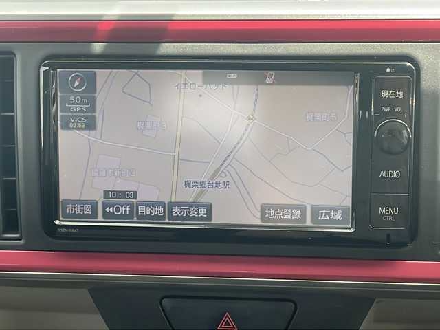 トヨタ パッソ モーダ　S 山口県 2016(平28)年 6.7万km ブラックマイカメタリック/ファイアークォーツレッドメタリック 純正７型ナビ/バックカメラ/プッシュスタート/フルセグTV/コーナーセンサー/モデリスタ１４インチホイール/アイドリングストップ/横滑り防止装置/衝突被害軽減ブレーキ/前方ドライブレコーダー/ETC