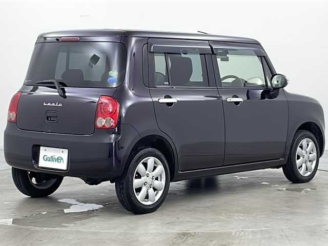 スズキ ラパン X セレクション 道央・札幌 2013(平25)年 7万km ミステリアスバイオレットパール ４WD/社外ナビ/ワンセグテレビ/シートヒーター/プッシュスタート/純正14インチAW/HIDヘッドライト/オートエアコン/保証書/取説書