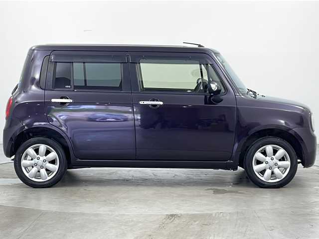 スズキ ラパン X セレクション 道央・札幌 2013(平25)年 7万km ミステリアスバイオレットパール ４WD/社外ナビ/ワンセグテレビ/シートヒーター/プッシュスタート/純正14インチAW/HIDヘッドライト/オートエアコン/保証書/取説書