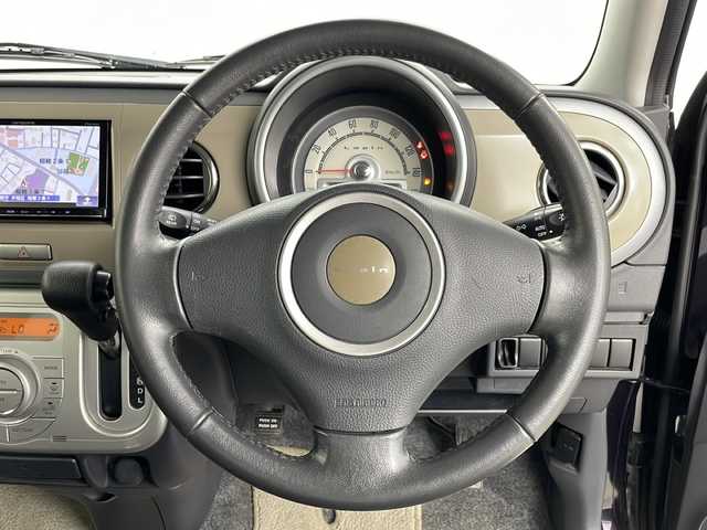 スズキ ラパン X セレクション 道央・札幌 2013(平25)年 7万km ミステリアスバイオレットパール ４WD/社外ナビ/ワンセグテレビ/シートヒーター/プッシュスタート/純正14インチAW/HIDヘッドライト/オートエアコン/保証書/取説書