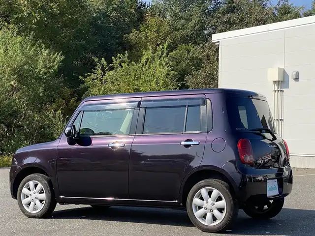 スズキ ラパン X セレクション 青森県 2013(平25)年 7万km ミステリアスバイオレットパール ４WD/社外ナビ/ワンセグテレビ/シートヒーター/プッシュスタート/純正14インチAW/HIDヘッドライト/オートエアコン/保証書/取説書