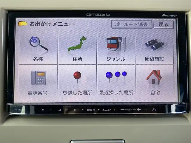 スズキ ラパン X セレクション 青森県 2013(平25)年 7万km ミステリアスバイオレットパール ４WD/社外ナビ/ワンセグテレビ/シートヒーター/プッシュスタート/純正14インチAW/HIDヘッドライト/オートエアコン/保証書/取説書