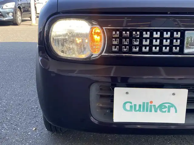 スズキ ラパン X セレクション 青森県 2013(平25)年 7万km ミステリアスバイオレットパール ４WD/社外ナビ/ワンセグテレビ/シートヒーター/プッシュスタート/純正14インチAW/HIDヘッドライト/オートエアコン/保証書/取説書