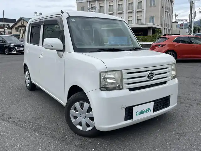 ダイハツ ムーヴ コンテ Lリミテッド 静岡県 2009(平21)年 0.8万km パールホワイトⅢ 登録時7378キロ/社外パナソニックオーディオ/・CD/AUX/AM/FM/D席パワーシート/ドアバイザー/電動格納ミラー/ウインカーミラー/社外フロアマット/取扱説明書/新車保証書