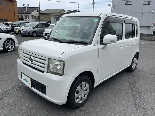 ダイハツ ムーヴ コンテ Lリミテッド 静岡県 2009(平21)年 0.8万km パールホワイトⅢ 登録時7378キロ/社外パナソニックオーディオ/・CD/AUX/AM/FM/D席パワーシート/ドアバイザー/電動格納ミラー/ウインカーミラー/社外フロアマット/取扱説明書/新車保証書