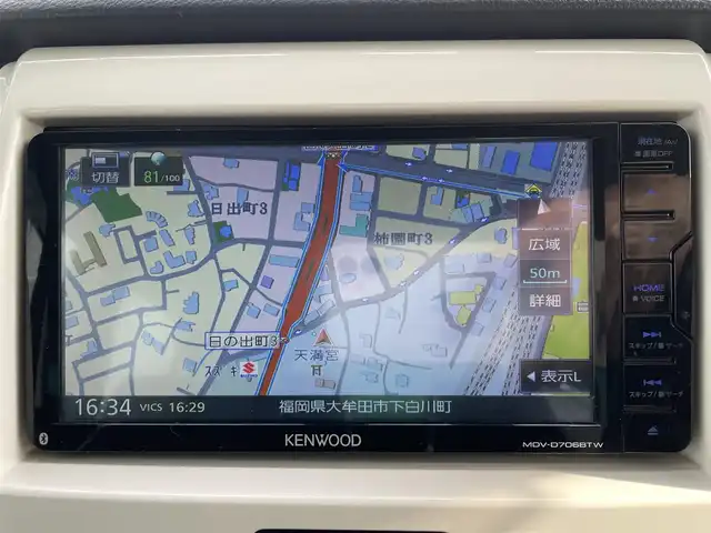 スズキ ハスラー J 福岡県 2019(令1)年 4.5万km ピュアホワイトパール/ブラック2トーン スズキセーフティサポート/横滑り防止/盗難防止/レーンキープ/エアバッグ/SDナビ/BT/フルセグTV/SDミュージック/CDチェンジャー/純正アルミホイール/社外フロアマット/プッシュスタート/スマートキー/オートライト/LEDヘッド/スペアキー/USB/シートヒーター/ベンチシート/フルフラット