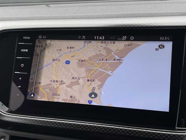フォルクスワーゲン ＶＷ Ｔ－クロス TSI アクティブ 三重県 2023(令5)年 1.2万km グレー DiscoverProナビ/バックカメラ/AppleCarPlay/AndroidAuto/純正16インチアルミ/ETC車載器　/LEDヘッドライト/オートライト/フロントアシスト/エンジンプッシュスタート/スマートキー/純正フロアマット/保証書/取扱説明書/スペアキー1本