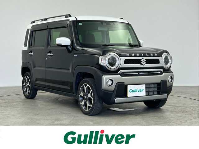 スズキ ハスラー Jスタイル 愛知県 2021(令3)年 3万km ブルーイッシュブラックパール 4WD/純正ナビ/Bluetooth/全方位カメラ/フルセグTV/Apple CarPlay/Android Auto/スズキセーフティーサポート/衝突被害軽減システム/レーンキープアシスト/コーナーセンサー/横滑り防止装置/ダウンヒルアシストコントロール/スノーモード/グリップコントロール/オートマチックハイビーム/オートライト/LEDヘッドライト/LEDフォグランプ/シートヒーター/純正AW/ETC/社外フロアマット/スマートキー/ドアバイザー/後席テーブル