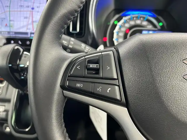 スズキ ハスラー Jスタイル 愛知県 2021(令3)年 3万km ブルーイッシュブラックパール 4WD/純正ナビ/Bluetooth/全方位カメラ/フルセグTV/Apple CarPlay/Android Auto/スズキセーフティーサポート/衝突被害軽減システム/レーンキープアシスト/コーナーセンサー/横滑り防止装置/ダウンヒルアシストコントロール/スノーモード/グリップコントロール/オートマチックハイビーム/オートライト/LEDヘッドライト/LEDフォグランプ/シートヒーター/純正AW/ETC/社外フロアマット/スマートキー/ドアバイザー/後席テーブル