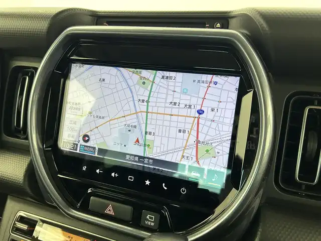 スズキ ハスラー Jスタイル 愛知県 2021(令3)年 3万km ブルーイッシュブラックパール 4WD/純正ナビ/Bluetooth/全方位カメラ/フルセグTV/Apple CarPlay/Android Auto/スズキセーフティーサポート/衝突被害軽減システム/レーンキープアシスト/コーナーセンサー/横滑り防止装置/ダウンヒルアシストコントロール/スノーモード/グリップコントロール/オートマチックハイビーム/オートライト/LEDヘッドライト/LEDフォグランプ/シートヒーター/純正AW/ETC/社外フロアマット/スマートキー/ドアバイザー/後席テーブル