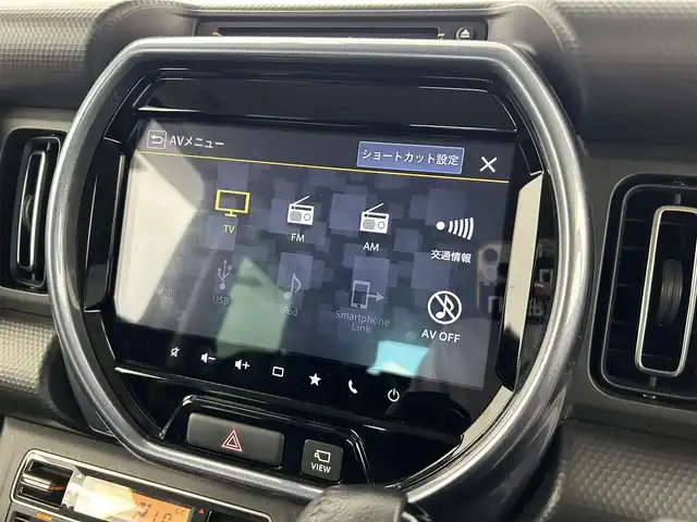 スズキ ハスラー Jスタイル 愛知県 2021(令3)年 3万km ブルーイッシュブラックパール 4WD/純正ナビ/Bluetooth/全方位カメラ/フルセグTV/Apple CarPlay/Android Auto/スズキセーフティーサポート/衝突被害軽減システム/レーンキープアシスト/コーナーセンサー/横滑り防止装置/ダウンヒルアシストコントロール/スノーモード/グリップコントロール/オートマチックハイビーム/オートライト/LEDヘッドライト/LEDフォグランプ/シートヒーター/純正AW/ETC/社外フロアマット/スマートキー/ドアバイザー/後席テーブル