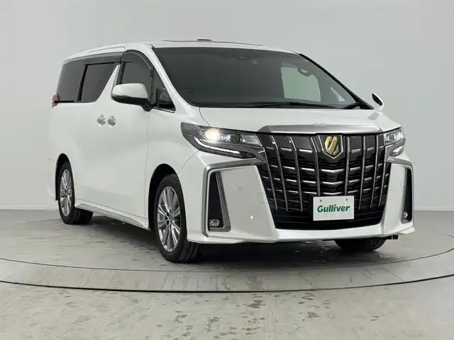 トヨタ アルファード S タイプゴールド 熊本県 2020(令2)年 4万km ホワイトパールクリスタルシャイン サンルーフ ナビ フリップダウンモニター バックカメラ AC100V 2.0ETC セーフティセンス レーダークルーズ DVD フルセグTV ドラレコ 前後ソナー 18AW オートライト LEDライト