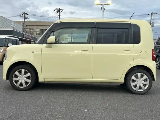 ダイハツ ムーヴ コンテ L 広島県 2014(平26)年 5.4万km コットンアイボリー 純正オーディオ/　（CD/AUX/AM/FM）/アイドリングストップ/フロアマット/ハロゲンヘッドライト/wエアバック/パワーステアリング/パワーウィンドウ/保証書/取扱説明書/布系シート