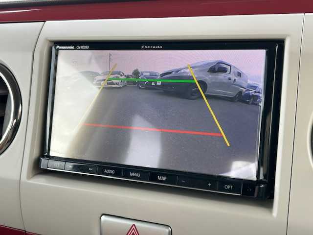 スズキ ラパン ショコラ X 栃木県 2014(平26)年 4.4万km シャンパンピンクPM 社外メモリナビ/フルセグTV/DVD/Bluetooth/バックカメラ/ETC/ドライブレコーダー/スマートキー/プッシュEgスタート/HIDヘッドライト/オートライト/アイドリングストップ/純正フロアマット/ショコラ専用合皮シート/ウィンカーミラー