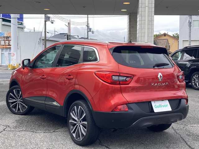 ルノー カジャー インテンス 山形県 2019(平31)年 7.2万km 赤 マルチファンクションディスプレイ/Bluetooth/FM/AM/USB/バックカメラ/ETC/エマージェンシーブレーキサポート/レーンディパーチャーウォーニング(車線逸脱警報)/ブラインドスポットワーニング(後側方車両検知警報)/オートハイ／ロービーム/前後クリアランスソナー/イージーパーキングアシスト/クルーズコントロール/ステアリングスイッチ/D/N シートヒーター/D パワーシート/LEDヘッドライト/フォグランプ/オートライト/プッシュスタート/電格ミラー/ルーフレール/革巻きステアリング/ISOFIX/スペアキー1本/新車時保証書/取扱説明書