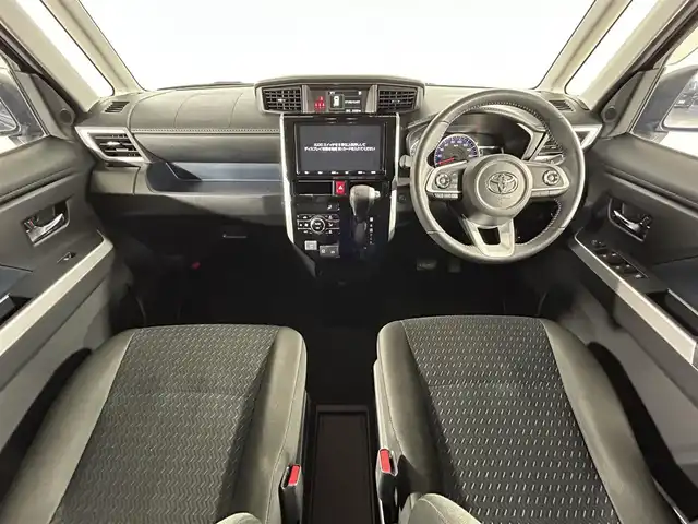 トヨタ ルーミー カスタムG 佐賀県 2020(令2)年 3.3万km ブラックマイカメタリック 純正9インチナビ　/フルセグTV/CD/DVD/Bluetooth/バックカメラ/衝突被害軽減システム/レーダークルーズコントロール/レーンアシスト/先行車発信お知らせ機能/ロードサインアシスト/オートライト/オートマチックハイビーム/LEDヘッドライト/フォグライト/電動パーキング/ブレーキホールド/クリアランスソナー/両側パワースライドドア/運転席・助手席シートヒーター/ＩＳＯＦＩＸ対応/シートバックテーブル/後席サンシェード/純正フロアマット/純正14インチアルミホイール/スマートキー/プッシュスタート