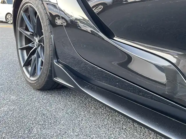 トヨタ スープラ RZ 広島県 2023(令5)年 0.8万km ブラックメタリック ワンオーナー/フルエアロ/レッドキャリパー/純正ナビ（AM/FM/フルセグTV/Bluetooth）/バックカメラ/ETC/ドライブレコーダー/JBLプレミアムサウンド/ハーフレザーシート（ブラック×レッド）/・パワーシート（メモリー機能付き）/・シートヒーター/Toyota Supra Safety/・衝突被害軽減ブレーキ/・車線逸脱警報（操舵支援付き）/・ブラインドスポットモニター/レーダークルーズコントロール/コーナーセンサー/スペアキー