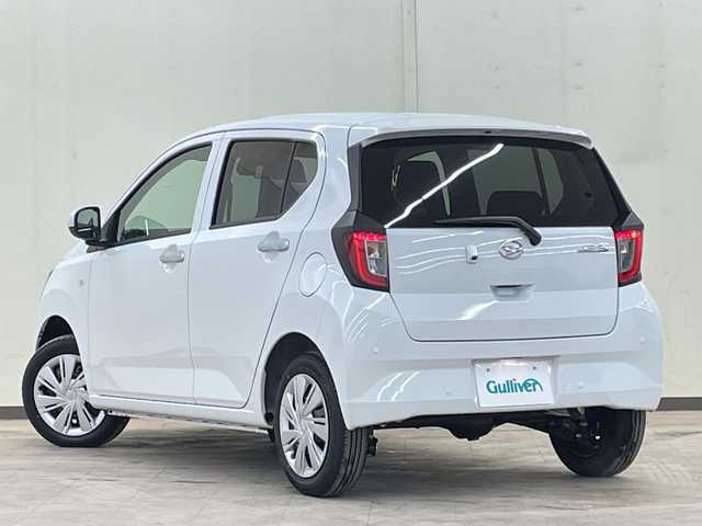 ダイハツ ミラ イース X SAⅢ 道央・札幌 2025(令7)年 0.1万km シャイニングホワイトパール /オーディオレス//バックカメラ取付有//４WD//スマートアシスト車//衝突軽減ブレーキ//オートライト//オートハイビーム//コーナーセンサー//横滑り防止装置//アイドリングストップ//パワーウィンドウ