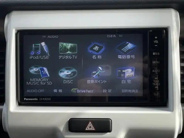 スズキ ハスラー Jスタイル Ⅱ ターボ 青森県 2016(平28)年 4.5万km ブルーイッシュブラックパール ４WD/純正SDナビ（ＣＤ／ＴＶ／ＢＴ）/純正ＡＷ夏タイヤ積込/ハーフレザーシート/シートヒーター/ルーフレール/グリップコントロール/ヒルディセントコントロール/フォグランプ/パドルシフト/横滑り防止装置/衝突軽減システム/レーンキープアシスト/オートライト/プッシュスタート