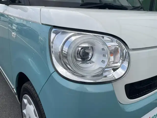 ダイハツ ムーヴ キャンバス G メイクアップ SA Ⅲ 茨城県 2018(平30)年 4.2万km パールホワイトⅢ/ファインミントメタリック 2トーン 純正ナビ/【TV・CD・DVD・iPod・SD・BT・ラジオ・USB・HDMI】/ETC/全方位カメラ/前方ドラレコ/後方コーナーセンサー/両側パワスラ/アイドリングストップ/オートライト/オートハイビーム/Fフォグ/LEDライト/純正フロアマット/純正ホイールカバー