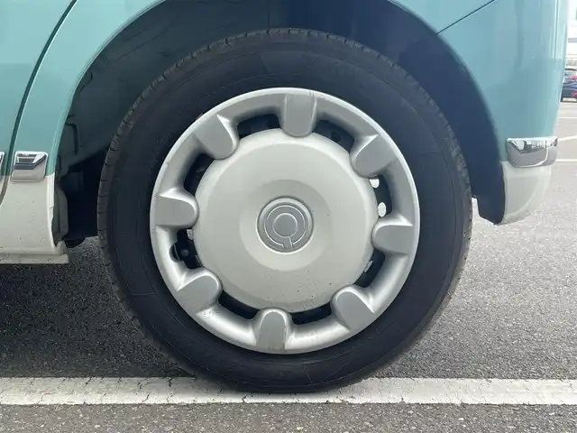 ダイハツ ムーヴ キャンバス G メイクアップ SA Ⅲ 茨城県 2018(平30)年 4.2万km パールホワイトⅢ/ファインミントメタリック 2トーン 純正ナビ/【TV・CD・DVD・iPod・SD・BT・ラジオ・USB・HDMI】/ETC/全方位カメラ/前方ドラレコ/後方コーナーセンサー/両側パワスラ/アイドリングストップ/オートライト/オートハイビーム/Fフォグ/LEDライト/純正フロアマット/純正ホイールカバー