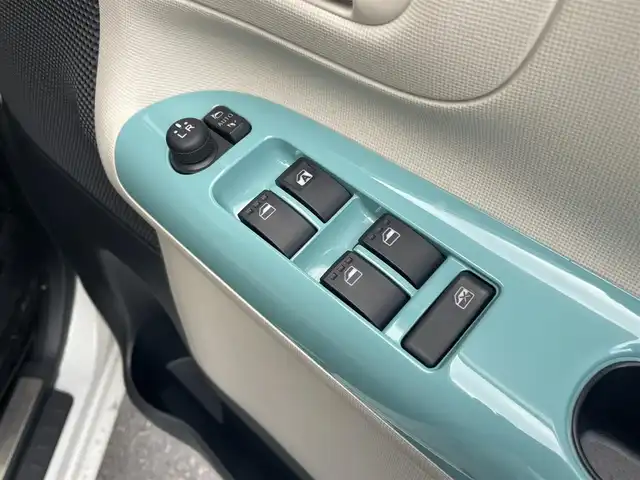 ダイハツ ムーヴ キャンバス G メイクアップ SA Ⅲ 茨城県 2018(平30)年 4.2万km パールホワイトⅢ/ファインミントメタリック 2トーン 純正ナビ/【TV・CD・DVD・iPod・SD・BT・ラジオ・USB・HDMI】/ETC/全方位カメラ/前方ドラレコ/後方コーナーセンサー/両側パワスラ/アイドリングストップ/オートライト/オートハイビーム/Fフォグ/LEDライト/純正フロアマット/純正ホイールカバー