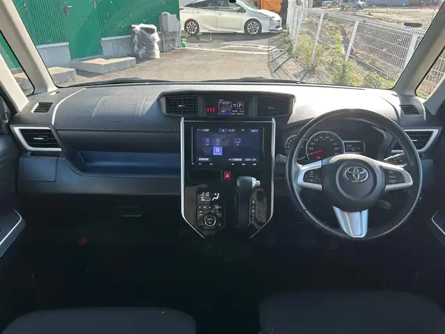 トヨタ ルーミー カスタムG 宮城県 2019(平31)年 6.1万km パールホワイトⅢ スマートアシスト3/・衝突回避支援ブレーキ機能/・衝突警報機能/・車線逸脱警報機能/・誤発進抑制制御機能/・先行車発進お知らせ機能/・オートハイビーム/・コーナーセンサー/純正9インチナビ（NSZT-Y68T）/・CD/DVD/・Bluetooth/・フルセグTV/バックモニター/ビルトインETC/ドライブレコーダー/両側パワースライドドア/前席シートヒーター/革巻きステアリング/クルーズコントロール/ステアリングスイッチ/LEDヘッドランプ/フォグランプ/オートライト/スマートキー＆プッシュスタート/スペアキー/電動格納ミラー/純正14インチAW/フロアマット/ドアバイザー/Wエアバッグ/取扱説明書/保証書