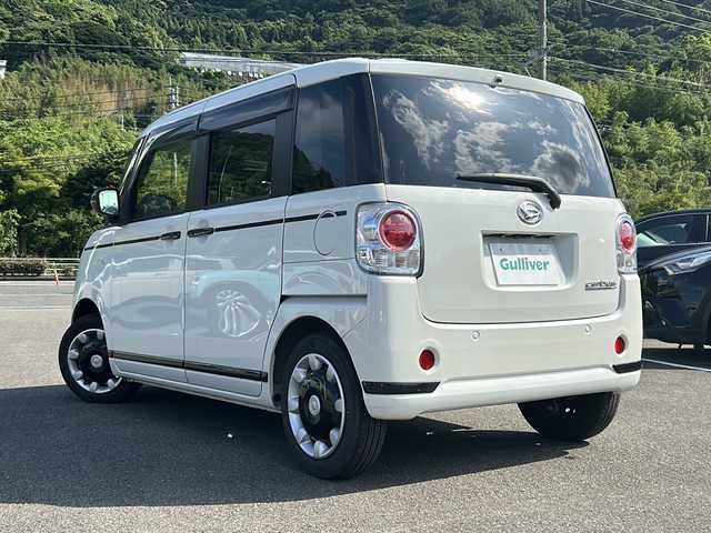 ダイハツ ムーヴ キャンバス G ブラックアクセント VS SAⅢ 佐賀県 2022(令4)年 6万km パールホワイトⅢ ワンオーナー/純正ナビ/フルセグTV/パノラマミックビューモニター/スマートアシストIII/両側パワースライドドア/プッシュスタート/スマートキー/LEDヘッドライト/フォグライト
