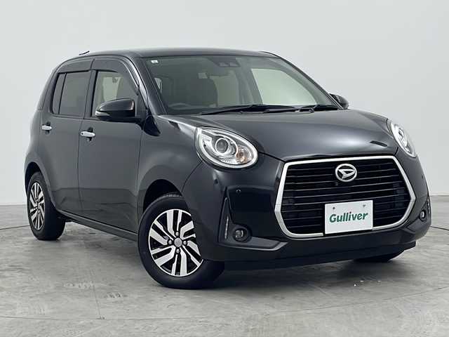 ダイハツ ブーン シルク Gパッケージ SAⅢ 三重県 2019(令1)年 5.5万km ブラックマイカメタリック 禁煙車/純正ナビ/・ワンセグ・CD・DVD・Bluetooth・AUX・SD/パノラマモニター/スマートアシストIII/衝突回避支援ブレーキ/LEDヘッドライト（オートライト）/オートハイビーム/前後ドライブレコーダー/プッシュスタート/スマートキー
