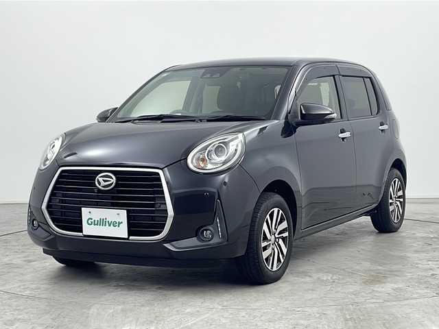 ダイハツ ブーン シルク Gパッケージ SAⅢ 三重県 2019(令1)年 5.5万km ブラックマイカメタリック 禁煙車/純正ナビ/・ワンセグ・CD・DVD・Bluetooth・AUX・SD/パノラマモニター/スマートアシストIII/衝突回避支援ブレーキ/LEDヘッドライト（オートライト）/オートハイビーム/前後ドライブレコーダー/プッシュスタート/スマートキー