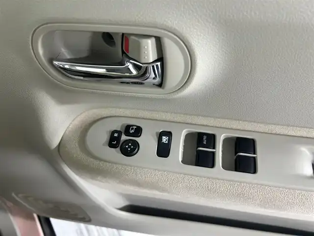 スズキ ラパン X 佐賀県 2022(令4)年 1.6万km コフレピンクパールメタリック/ホワイト2トーンルーフ 衝突軽減ブレーキ/社外7インチディスプレイオーディオ/CD/DVD/AM/FM/Bluetooth/バックカメラ /レーンキープアシスト/前後ドライブレコーダー/ETC/シートヒーター/コーナーセンサー /HIDライト/オートライト/ステアリングスイッチ/スマートキー/スペアキー/フロアマット/純正14インチアルミホイール