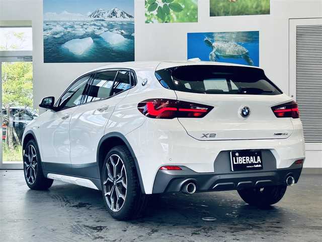 ＢＭＷ Ｘ２ xDrive 18d MスポーツX 大阪府 2020(令2)年 4.4万km 白 コンフォートP/インテリジェントセーフティ/ハーフレザー/シートヒーター/純正ナビ/バックカメラ/純正19インチAW/LEDヘッドライト/電動リアゲート/クリアランスソナー
