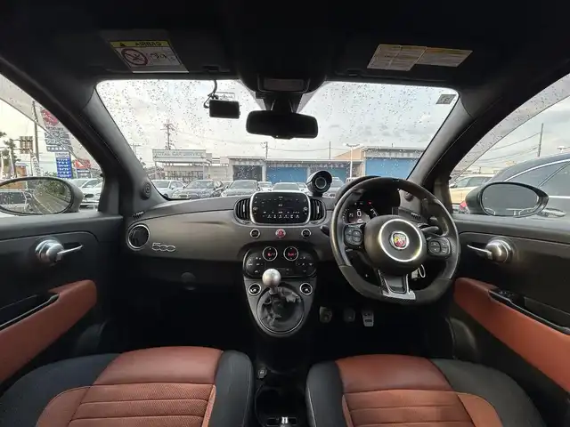 アバルト ５９５ コンペティツィオーネ 滋賀県 2019(平31)年 4.5万km ガンＭ 5MT/Sabeltシート/レッドキャリパー/純正ディスプレイオーディオ/バックカメラ/バックソナー/ETC/ドライブレコーダー/保証書/取説/スペアキー