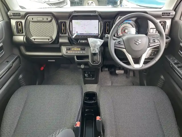 スズキ ハスラー HYBRID X 東京都 2025(令7)年 0.1千km ピュアホワイトP 届出済未使用車/純正ナビ/全方位モニター/フルセグ/シートヒーター/アダプティブクルーズコントロール/LEDヘッドライト/スズキセーフティサポート/レーンキープアシスト/コーナーセンサー/アイドリングストップ/スマートキー/純正15インチAW