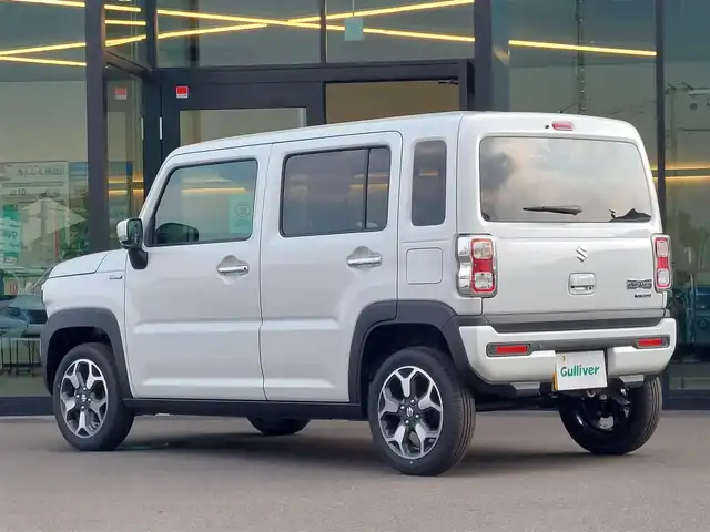 スズキ ハスラー HYBRID X 東京都 2025(令7)年 0.1千km ピュアホワイトP 届出済未使用車/純正ナビ/全方位モニター/フルセグ/シートヒーター/アダプティブクルーズコントロール/LEDヘッドライト/スズキセーフティサポート/レーンキープアシスト/コーナーセンサー/アイドリングストップ/スマートキー/純正15インチAW