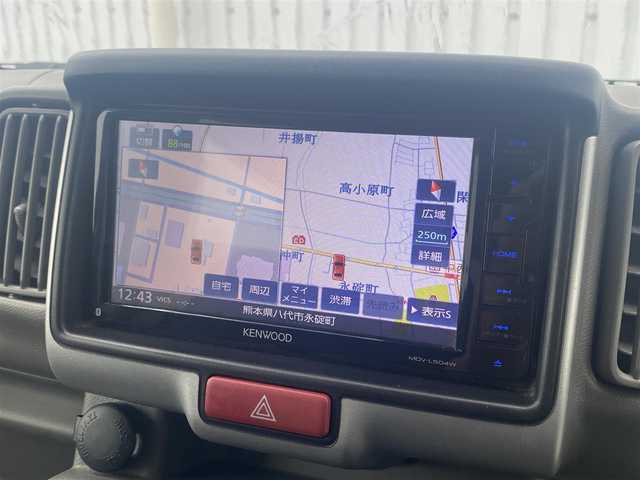 スズキ エブリイ JOIN 熊本県 2018(平30)年 4.2万km シルキーシルバーメタリック 社外SDナビDTV/・CD/DVD/BT/SD/フルセグ/前後ドラレコ/ETC/社外12インチAW/・ブロックタイヤ/革調シートカバー/インバーター/オーバーヘッドシェルフ/ハイルーフ/スズキセーフティサポート/・デュアルセンサーブレーキサポート/・誤発進抑制機能/・衝突被害軽減ブレーキ/マット/キーレス