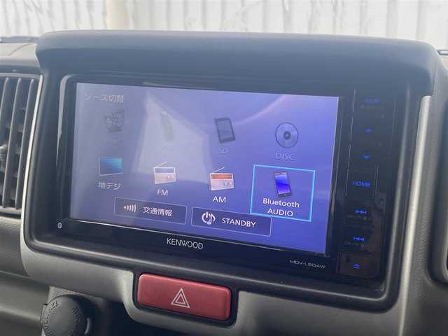 スズキ エブリイ JOIN 熊本県 2018(平30)年 4.2万km シルキーシルバーメタリック 社外SDナビDTV/・CD/DVD/BT/SD/フルセグ/前後ドラレコ/ETC/社外12インチAW/・ブロックタイヤ/革調シートカバー/インバーター/オーバーヘッドシェルフ/ハイルーフ/スズキセーフティサポート/・デュアルセンサーブレーキサポート/・誤発進抑制機能/・衝突被害軽減ブレーキ/マット/キーレス