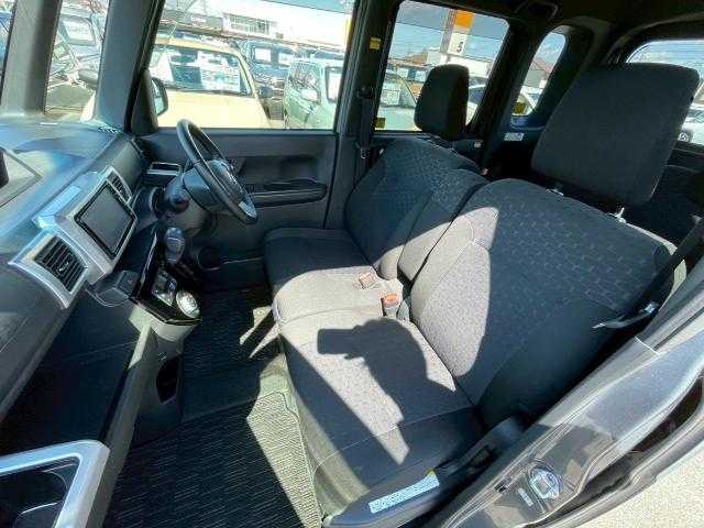 ダイハツ ウェイク G ターボ SA Ⅱ 岩手県 2016(平28)年 5万km タングステングレーM 純正ナビ/ＣＤ／ＤＶＤ／ＢＴ／フルセグ/バックカメラ/両側パワスラ/リアソナー/ＬＥＤヘッドライト/衝突被害軽減ブレーキ/アイドリングストップ